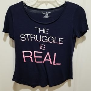 Juicy Couture Crop T Shirt